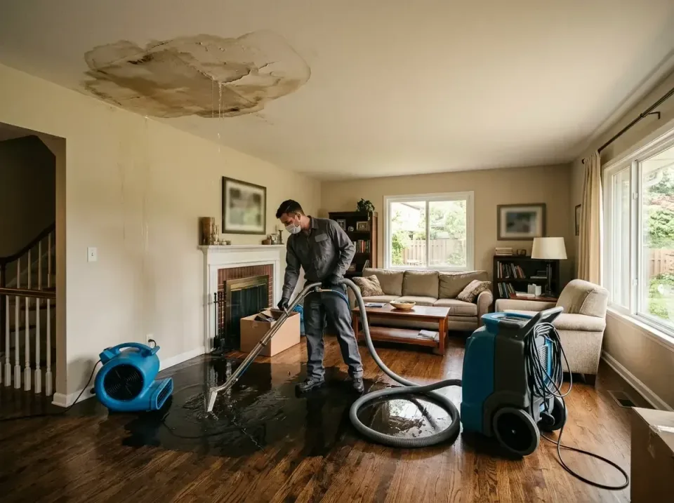 attic-pipe-burst-ceiling-drip-008 — frequently asked questions, Water Damage Restoration & Carpet Care in Cedar Hills, OR